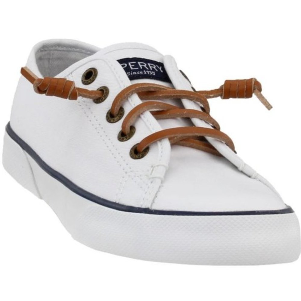 Sperry Pier View White Sneakers